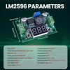 Seloky LM2596 DC-DC Buck Converter Voltage Regulator Adjustable DC to