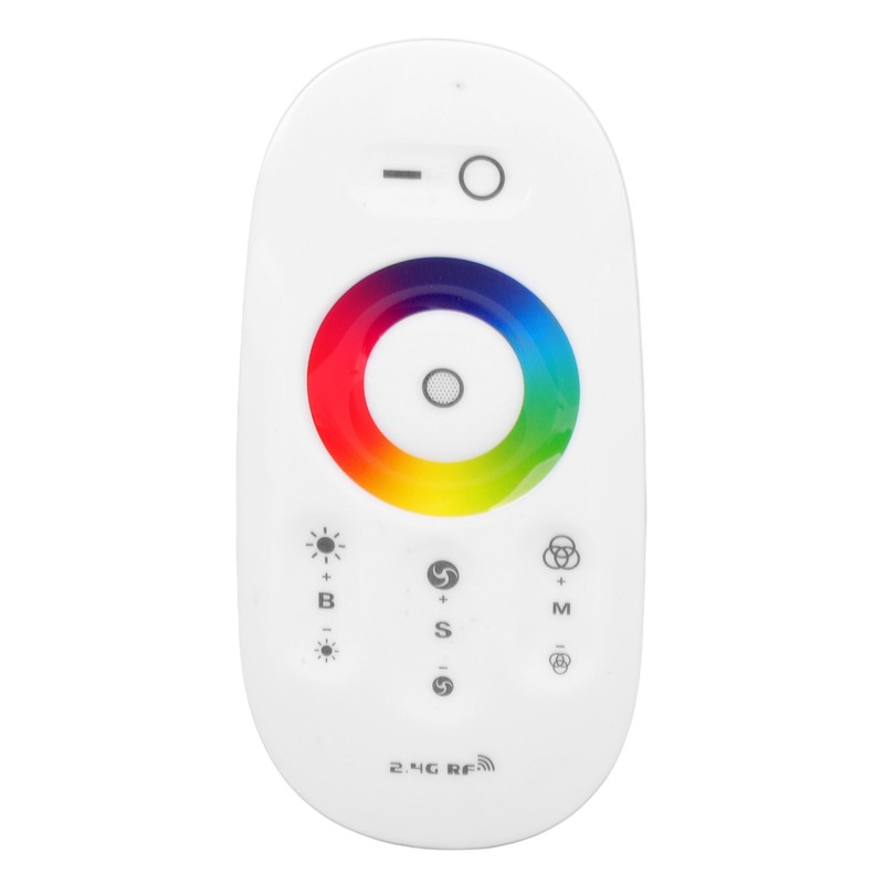 2.4G Wireless RF Touch Dimmer Switch 7 Color RGBW Dimming