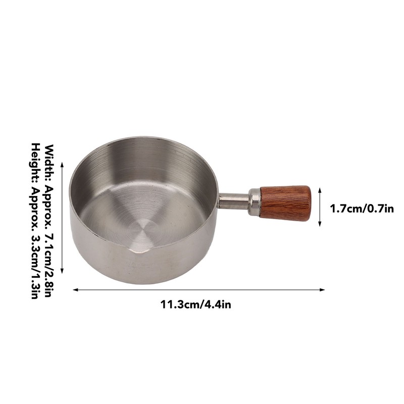 Cooking Sauce Cup Professional 304 Stainless Steel Sauce Cup with