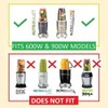 Blender Replacement Parts for Nutribullet Blender/Motor Top Base Gear and