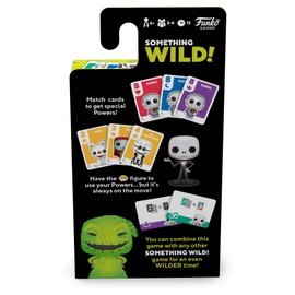 Something Wild Family Card - Nightmare Before Christmas(Includes Collectable Mini POP!) Ideal For Children Ages 6 And Up - Fun For The Whole Family - Funko Board Game 48722