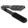 Hair Straightener Brush, Double Side Hair Straightening Styling Brush Anti