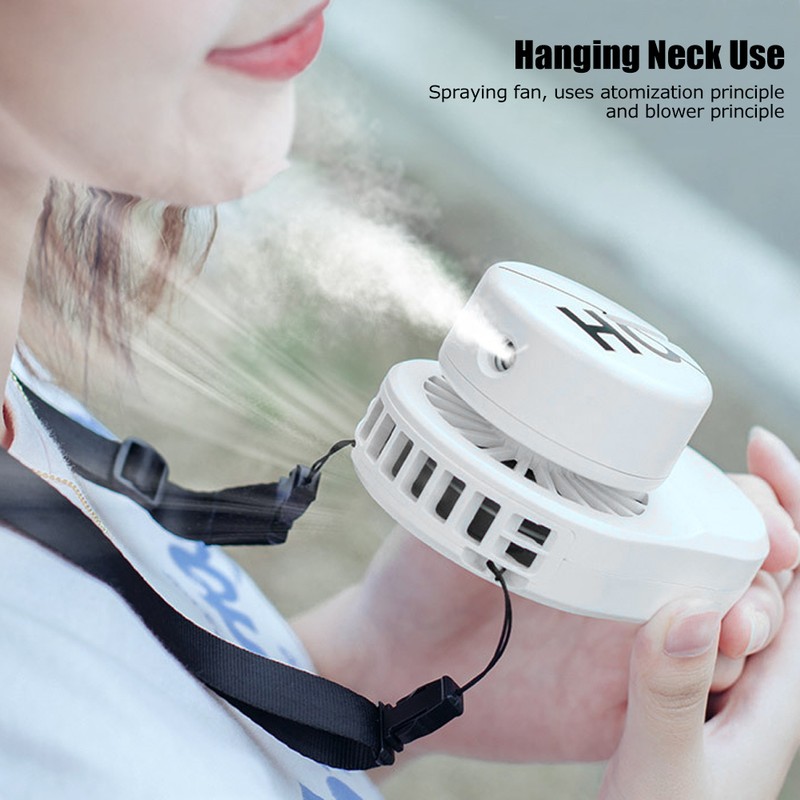 Mini Portable USB Rechargeable Electric Spraying Cooling Fan for Outdoor
