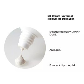Dermeden Dd Cream Antiedad Defensa  Día ,vitamina D Spf 50+