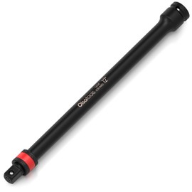 Olsa Tools Locking Impact Socket Bar | 1/2" Drive, 12" Long | Impact Rated Cr-Mo Socket Bar | High Torque Locking Impact Extension | For Professional Mechanics | Part: 1458