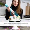 Piping Bags and Nozzles Set of 9 Pcs with Converter,