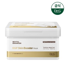 Dr.G Revital Enhancer EGF Skin Booster Mask 20 Sheets / 닥터지 리바이탈 인헨서 EGF 스킨 부스터 마스크 20매