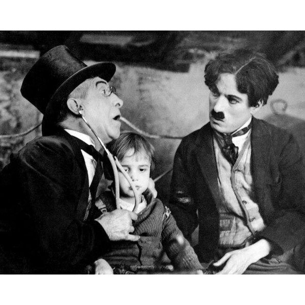 The Kid 1921 Henry Bergman Jackie Coogan Charles Chaplin 8x10