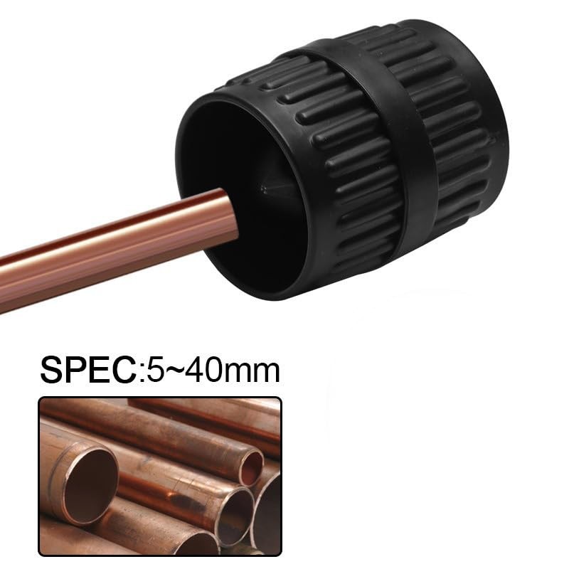 ieron 1 Pcs PE Pipe Deburrer, Universal Pipe Reamer 2