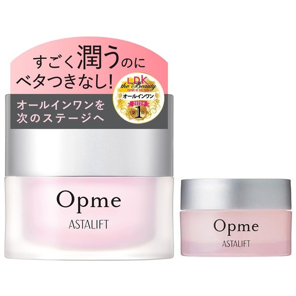 Astalift [Set with 0.4 oz (10 g) Mini] Opme 60g (About 1.5 Months) All-in-One Moisturizing Gel, Pure Collagen, All-in-One Gel