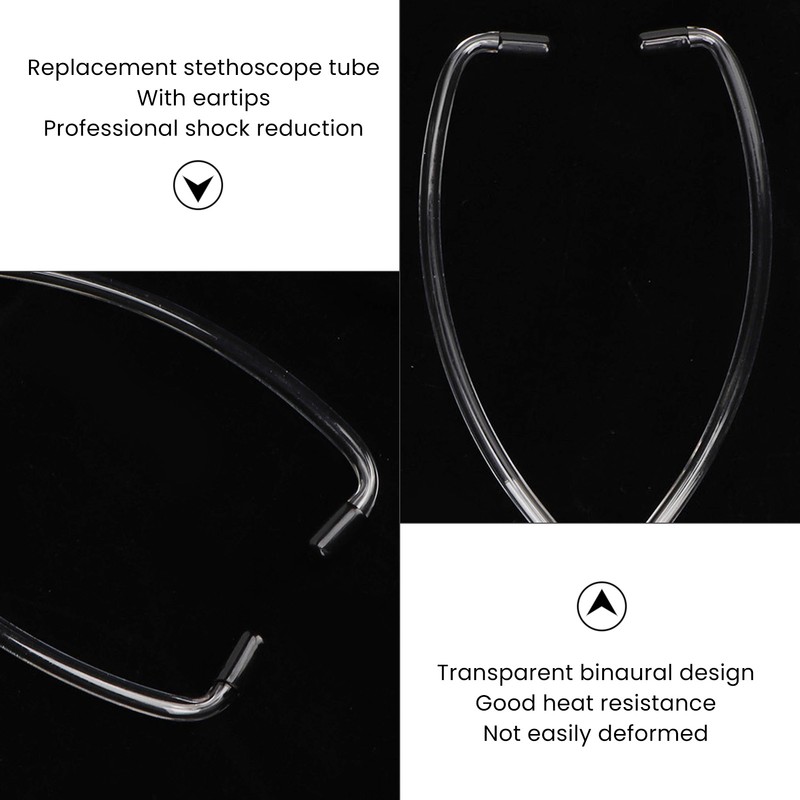 Replacement Stethoscope Tube Binaural Sound Noise Detection Accessory Stethoscope Tube