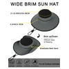 Rulala Fancy Wide Brim Sun Hat for Women and Men