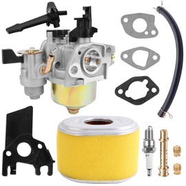WNOOENG Carburetor with Carb Filter Kit for Coleman Powersports CT200U CT200U-EX BT200X KT196 Baja Warrior MB165 MB200 196cc 212cc 6.5hp Mini Bike & Go Kart Engine Performance Parts