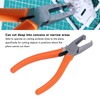 Engineer Tip Cutter with 90 Degree Blade Bent Nose Pliers