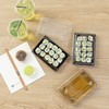Restaurantware Sushi Containers, Pack Of 100 Plastic Disposable Rectangle Sushi