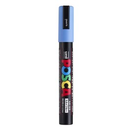 Mitsubishi Pencil PC5M.48 Posca, Medium Point, Round Point, Sky Blue