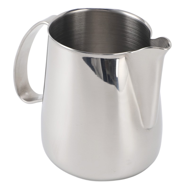 Milk Frothing Pitcher 304 Stainless Steel Dripless Spout Coffee Milk