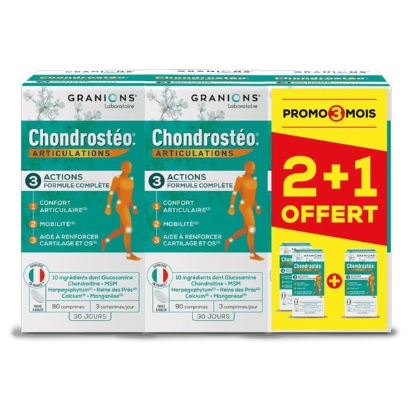 Chondrosteo+ Granions Chondrostéo+ Articulations Douloureuses , 270 tablets