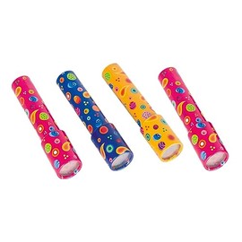 Ameisenkeks® - 4 x Kaleidoscopes Comets & Planets - Imaginative Colour Game for Children's Eyes