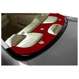 Coverking Custom Fit Dashcovers for Select Kia Spectra Models - Velour (Red)