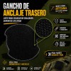 Parche Táctico Militar Insignia Moral Santa Muerte Pvc