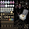 401 Pcs DIY Crystals Suncatcher Kit, Sun Catchers Prism Hanging