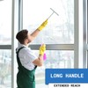 Long Handle Shower Squeegee for Glass Doors - Stainless Steel