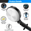 24000LM LED Barn Light, 150W Dusk to Dawn Outdoor Lighting,