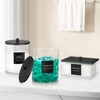 Glass Jars and Acrylic Dryer Sheet Holder, Laundry Pods Container
