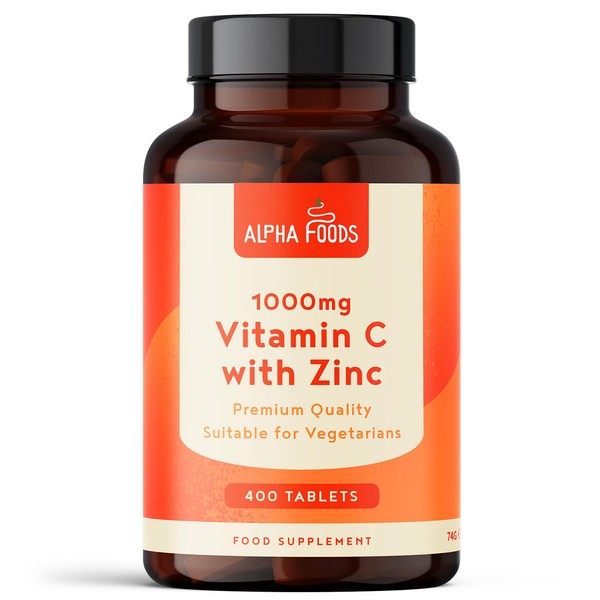 Vitamin C High Dose 1000mg + Zinc 15mg - 365