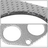 ‎DNA MOTORING GKTSET-FRS Aluminum Exhaust Manifold Header Gasket Set Compatible