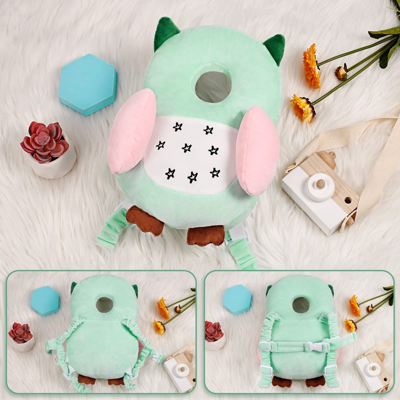 Mounting UP Baby Toddler Walker Head Protector Backpack Adjustable Wear