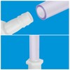 PATIKIL 6 Pack Plastic Hose Barb Reducer Fitting, 2/5" Barb