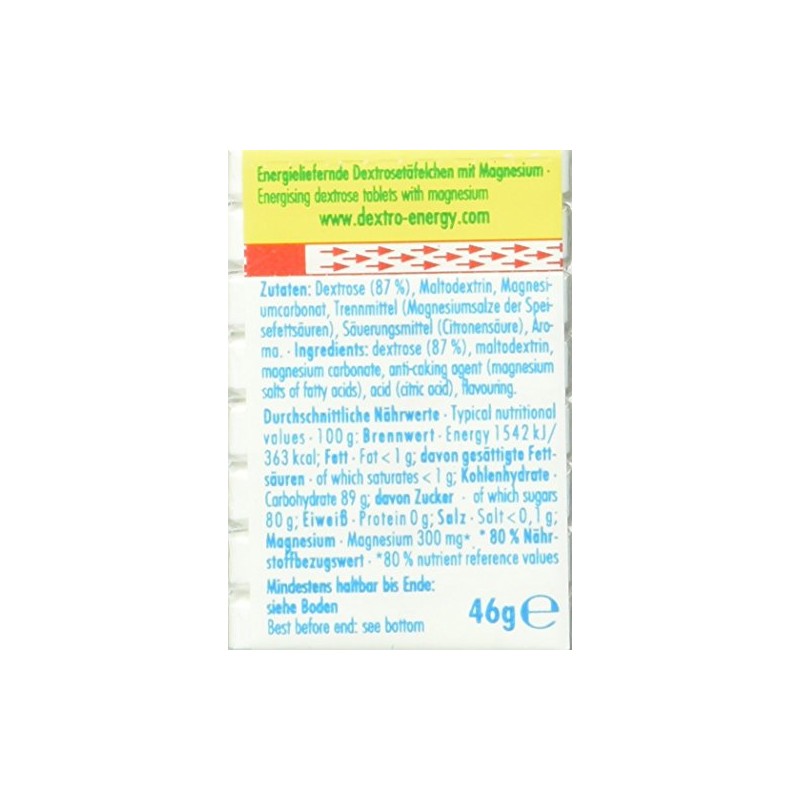 Dextro Energy Grape Sugar, Pack of 9