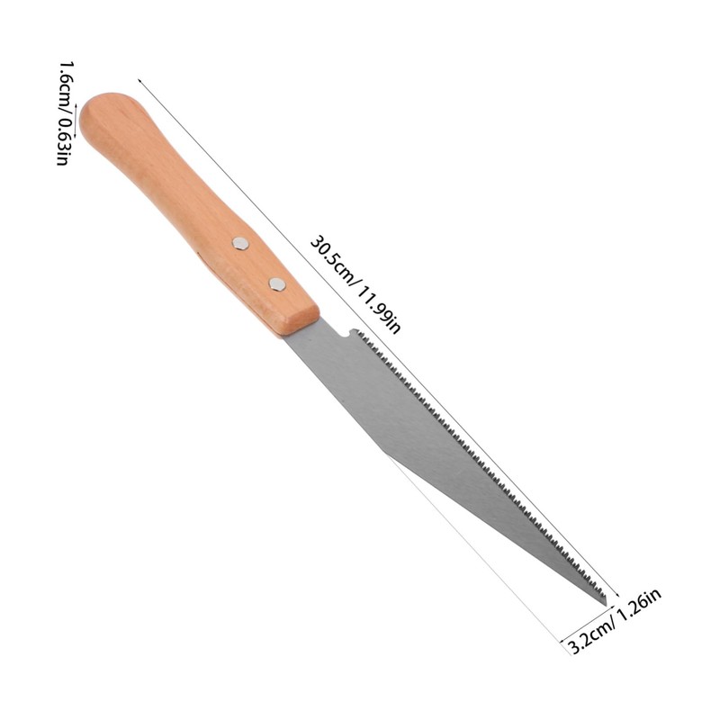 SHINEOFI Compact Hand Saw Portable Woodworking Tool with Fine Teeth