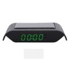Car Digital Clock Auto Truck Solar Powered Time Date Temperature