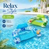 2-Pack Inflatable Pool Chairs for Adults – Floating Hammock Loungers