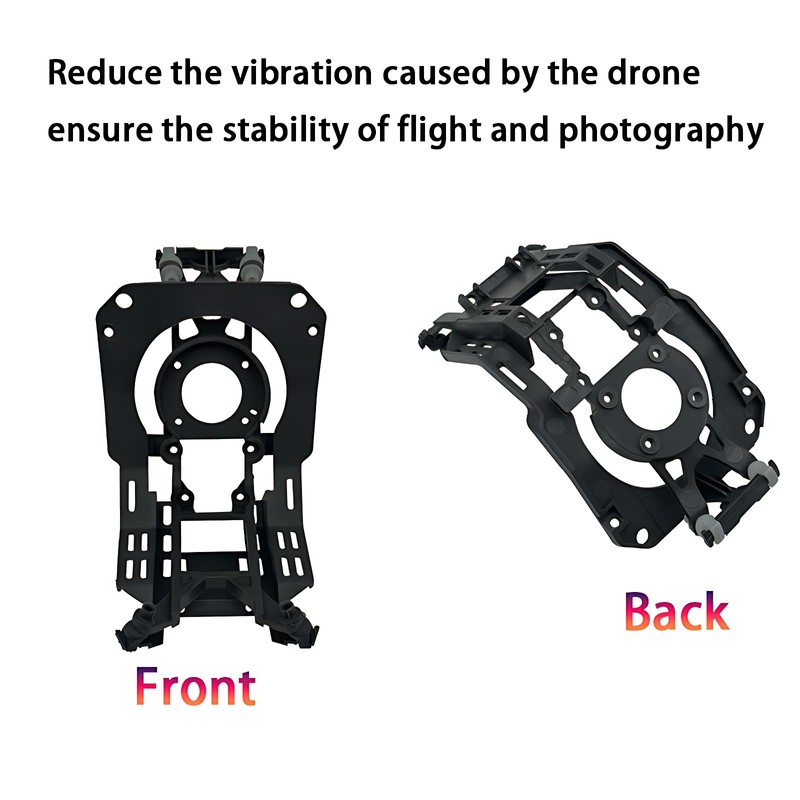 ZWLLKJGS Replacement Shock Absorber Board Gimbal Vibration Absorption Damping Brackets