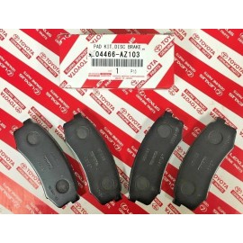 Toyota 2003-2021 TOYOTA 4RUNNER REAR CERAMIC BRAKE PADS GENUINE OEM 04466-AZ103