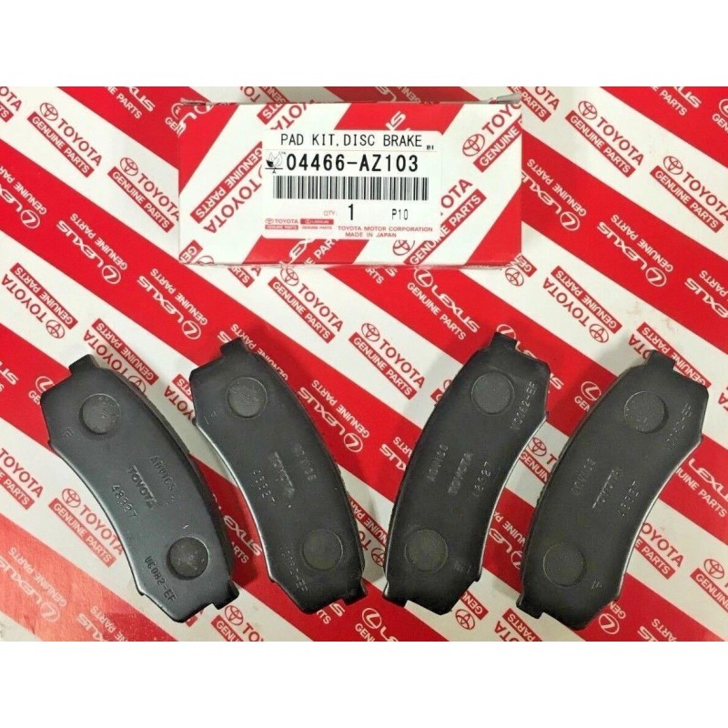 Toyota 2003-2021 TOYOTA 4RUNNER REAR CERAMIC BRAKE PADS GENUINE OEM
