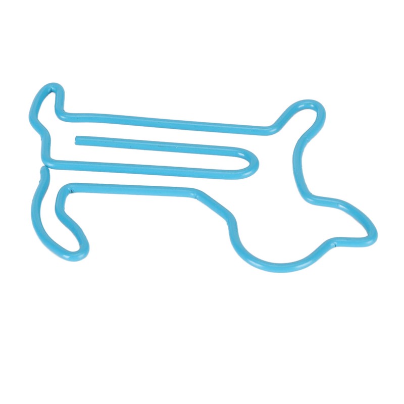 100pcs Dog Shaped Paper Clips Slip Resistance Exquisite Cute Paper