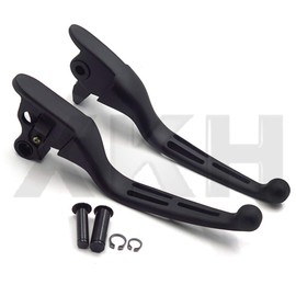 SMT-Parts Black Brake Clutch Hand Levers Compatible with Harley 2008-2013 Touring and Trike Models 2014-later FLHR and FLHRC (Does NOT Compatible with Models Equipped with Hydraulic Clutch)