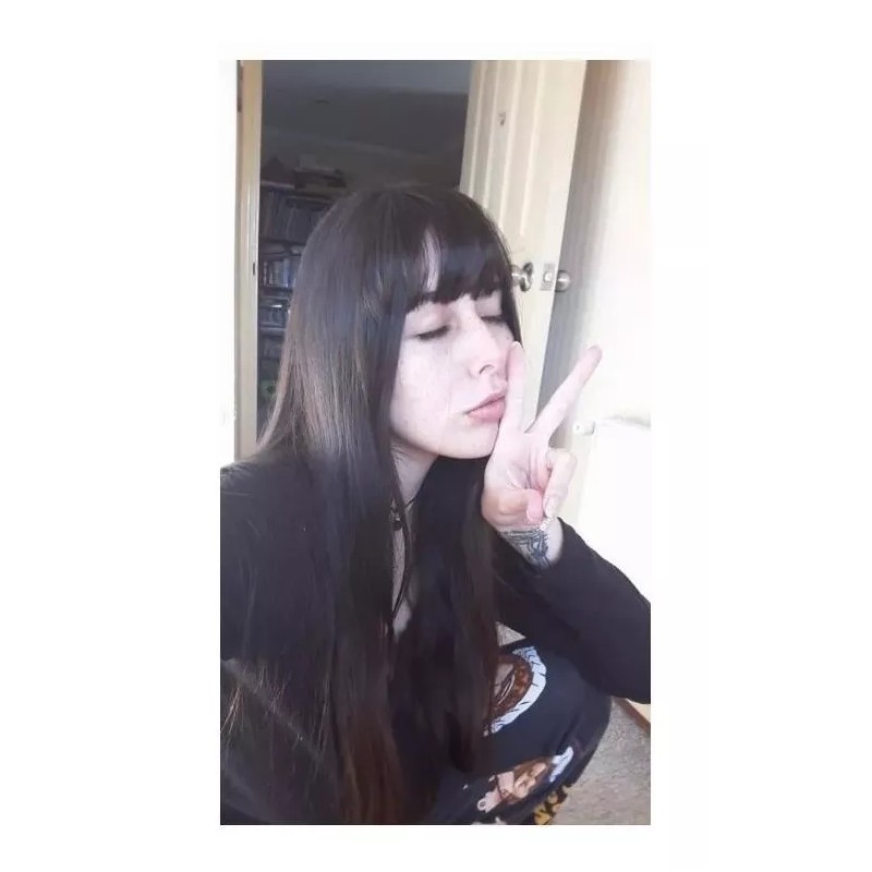 MUJER Pelucas Con Clip Copete Fleco Postizo Sinteticas Flequillo