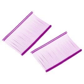 QUARKZMAN Pack of 1000 Standard Tagging Bar Fasteners, 2.2 Inch Purple Tagging Fasteners Tagging Refill Plastic Clothing for Clothes Fine Puncture Price Refills Tag Label