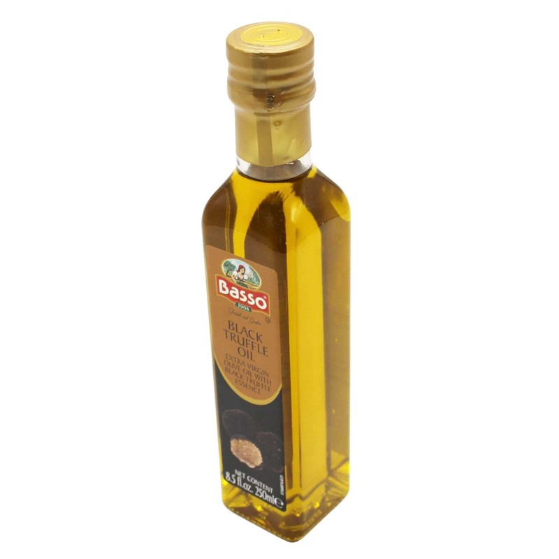 BASSO 1904 - Black Truffle Oil, Large Bottle 8.5oz (250