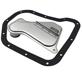 31728AA180 CVT Transmission Oil Pan Gasket & Filter Kit | Compatible with 2015-2019 Subaru Impreza Outback Forester Legacy XV Crosstrek Fits FB20, FB25, FA20, Series Engine Models/Durable Metal Silver