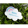 Badgemaster Hello My Name is Cloud Shaped Badge Premium Domed