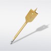 sourcing map Spade Drill Bit 1-1/8" Paddle Flat Bits Wood