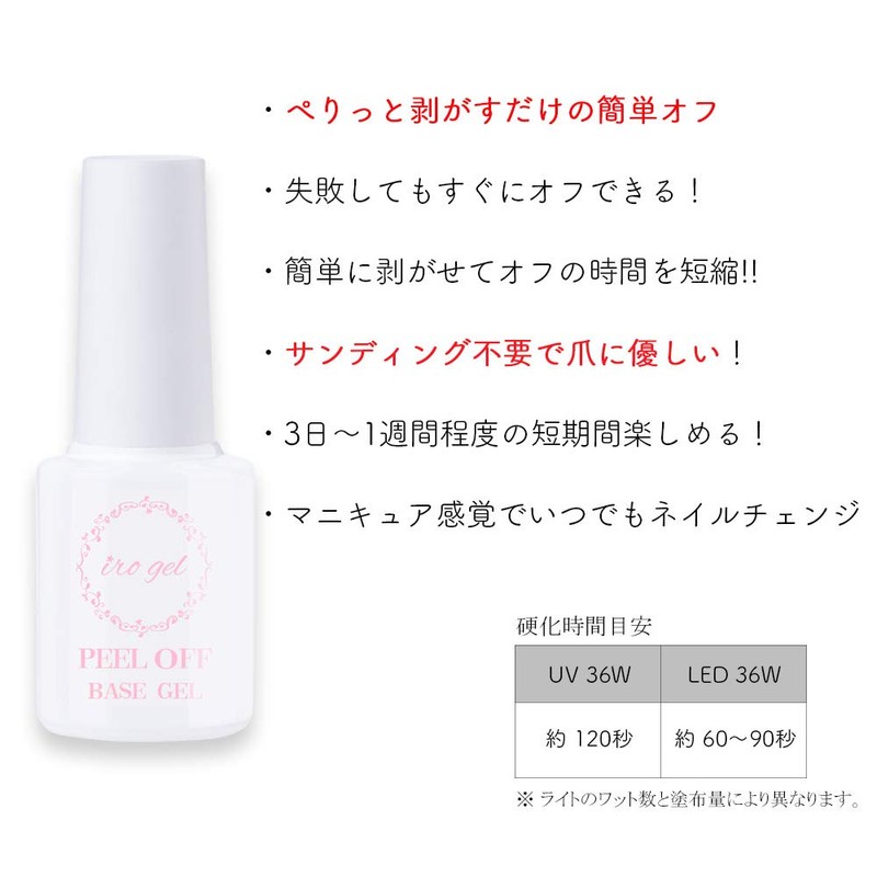irogel Peel Off Base Gel, Removable Base Gel, Base Gel,