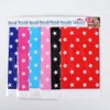 Table Cloth PVC Star Print Waterproof Reusable 108 x 180cm